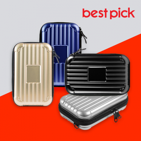 베스트픽 여행용 어깨끈 크로스백 하드 캐리어 파우치 #2