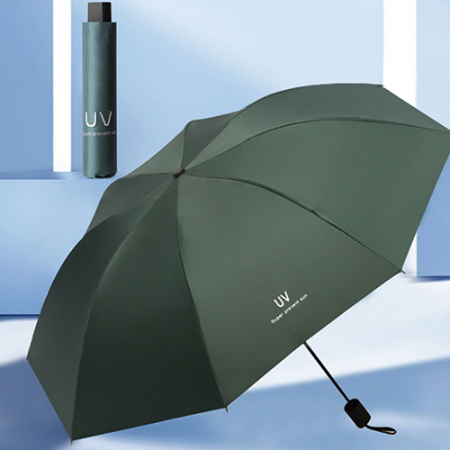 819 UV 보호 수동 접이식 우산 #2