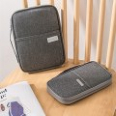 814 대용량 여행 서류 포켓