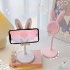 682 귀여운 토끼 스마트 폰 스탠드