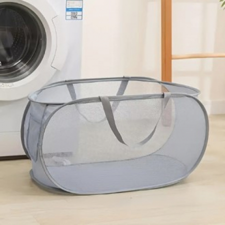 659 손잡이가 있는 초대형 메쉬 세탁 바구니 #2