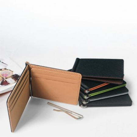로페리아 심플 디자인 PU 지갑형 머니클립(0215633) #2