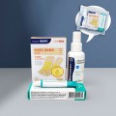 대일밴드 오리지널 표준형8매 대형4매 + 닥터스킨 상처연고 + 스프레이 에탄올 소독제 + 지퍼백