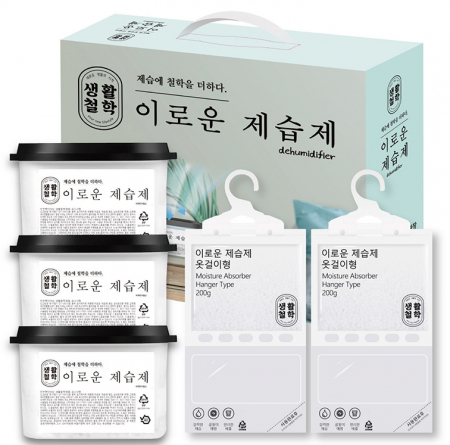 제습제 혼합 5P 세트 옷걸이형2 비치형3 #3