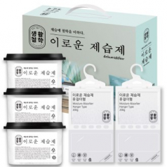 제습제 혼합 5P 세트 옷걸이형2 비치형3