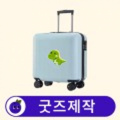 커스텀 18인치 캐리어 여행용 가방 // 굿즈제작