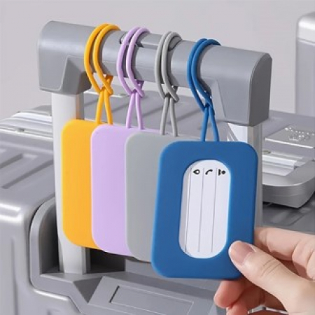 516 실리콘 수하물 태그 2PCS #2