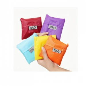 365 컬러풀 접이식 재사용 쇼핑백 1pc