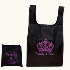 362 네이비 블루 크라운 편의용 핸드백