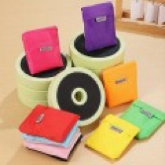 359 컬러풀 접이식 재사용 쇼핑백 1pc