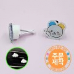 아크릴캐릭터 자동차 송풍구형 악세사리 // 주문제작