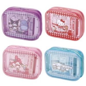 산리오 트래블 파우치 세트