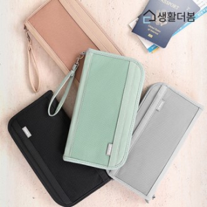 생활더봄 RFID 차단 여권 지갑