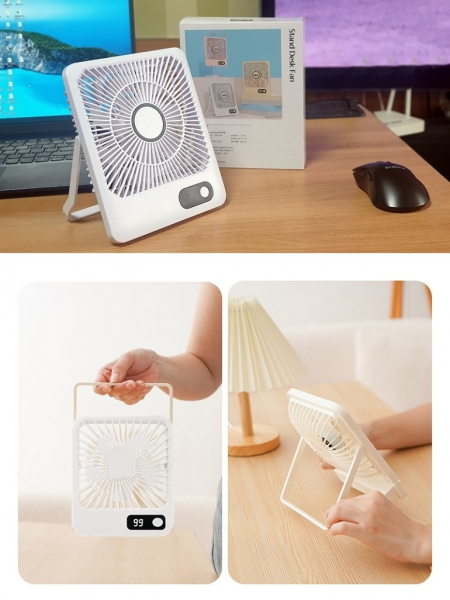 탁상용 선풍기 5단 무선 미니선풍기 #3