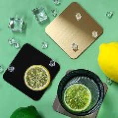 금속 코스터 스틸 컵받침 스텐 티코스터