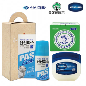 브생건 신신 롤온쿨연고 바르는 물파스+유한양행 안티푸라민연고+바세린젤리