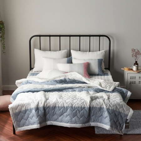 테라풀 시어서커+아사면 여름이불 겸 스프레드 싱글/퀸 2색상 고급침구가방증정 #3