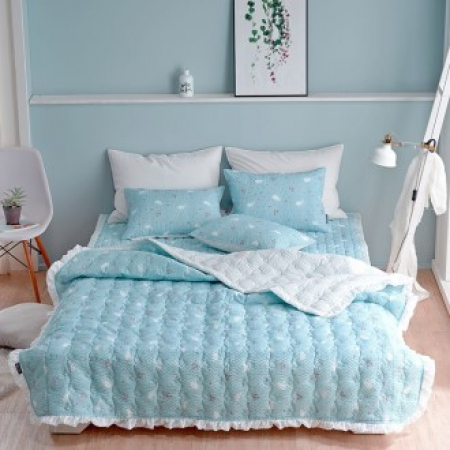 큐티 래빗 시어서커 여름이불 겸 스프레드 싱글 / 더블 2색상 고급침구가방증정 #2