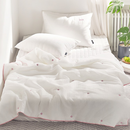 소담 스노우 시어서커+냉감 아이스셀 여름이불겸 스프레드 싱글 3색상 (고급침구가방증정) #4