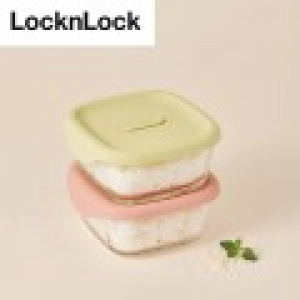 락앤락 바로한끼 밥용기 Lite 410ml 2P 세트 LL-49