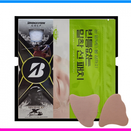 브릿지스톤  tour b x 3구 닥터지 (Dr.G) 선패치 선물세트 (3pc) 브릿지스톤 타이거 우즈 골프공 3구 선물세트 #2