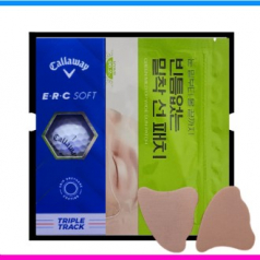 캘러웨이 erc soft 트리플트랙 3구 닥터지 (Dr.G) 선패치 선물세트 (3pc) 캘러웨이 삼선 골프공 3구세트