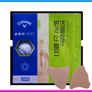 캘러웨이 erc soft 트리플트랙 3구 닥터지 (Dr.G) 선패치 선물세트 (3pc) 캘러웨이 삼선 골프공 3구세트