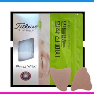타이틀리스트 pro v1x 3구 닥터지 (Dr.G) 선패치 선물세트 (4pc) prov1x 3구 선물세트