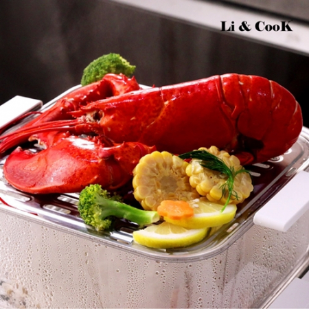 리앤쿡 노르딕 2단 스텐304 찜기 멀티쿠커 #5