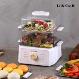 리앤쿡 노르딕 2단 스텐304 찜기 멀티쿠커