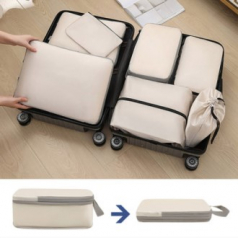 세븐 부피순삭 여행용압축파우치 7종 세트 캐리어정리백