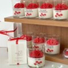 트레이 7온즈 답례품 캔들 국내생산