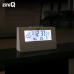 작은이미지: 지니큐 디지털 LED 탁상시계 온도습도날짜표시 알람 투명탁상용 ZQ-CK300 #4