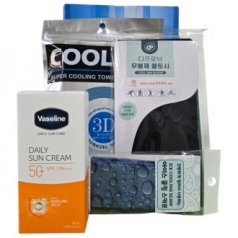 데일리 여름쿨링고급4종 썬크림 쿨토시 쿨스카프 쿨타올(고급)