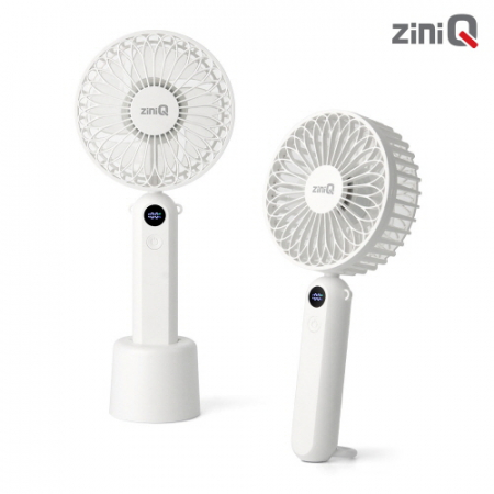 지니큐 핸디형 무선 미니선풍기 BLDC모터 스탠드거치대 넥스트랩 제공 FN-500T #3