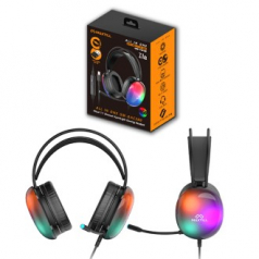 맥스틸 버추얼 7.1 게이밍 C타입 유선 헤드셋 블랙