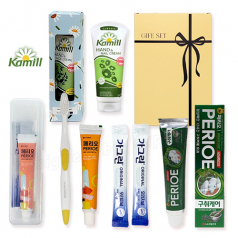 카밀핸드크림100ml선물세트 리본4호 M페리오치약100g가그린칫솔치약세트
