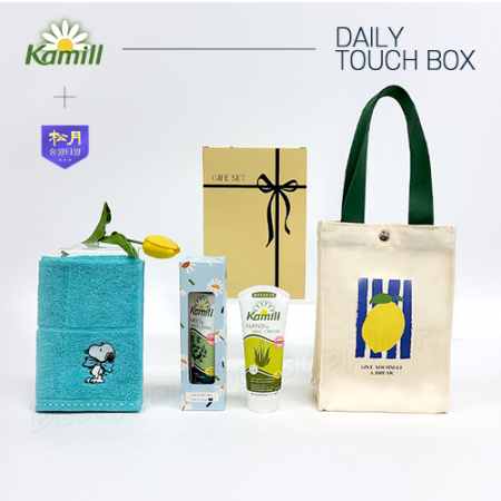 카밀핸드크림100ml선물세트 리본3호 송월핸드타올 파우치세트 #4