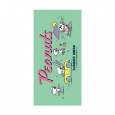 송월 비치타올 스누피 베이케이션50 세미 비치타올