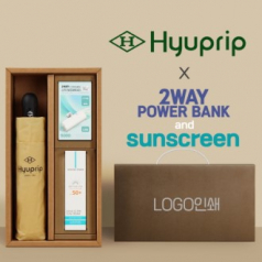 협립3단초미니마시멜로완전자동우산+선크림+배터리-세트