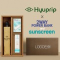 협립3단초미니마시멜로완전자동우산+선크림+배터리-세트