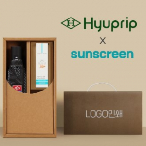 협립3단엠보바이어스완전자동우산+선크림-세트
