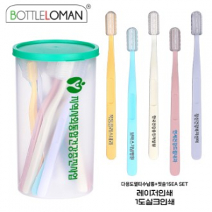 보틀로만 국내산 칫솔 15P세트