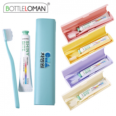 보틀로만 국내산 휴대용 칫솔&치약 1P세트 #2