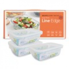 베르겐 new라인엣지 오븐밀폐용기 대용량3종세트