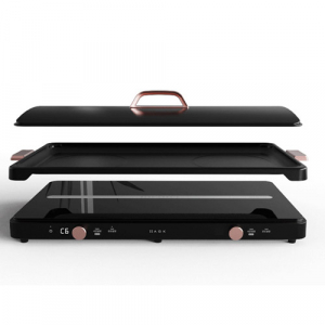 AGK 와이드 슬림2구 인덕션 전용그릴세트