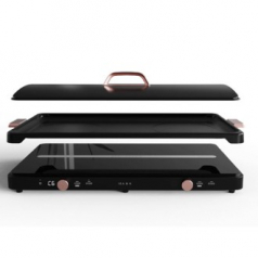 AGK 와이드 슬림2구 인덕션 전용그릴세트