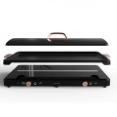 AGK 와이드 슬림2구 인덕션 전용그릴세트