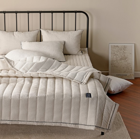 지오 시어서커+ 아사면 여름 스프레드 이불 더블 3색상 //고급침구가방 #4