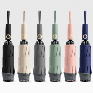 심플링 10K 거꾸로 원터치 3단 완자동 양우산 (지퍼 우산커버)